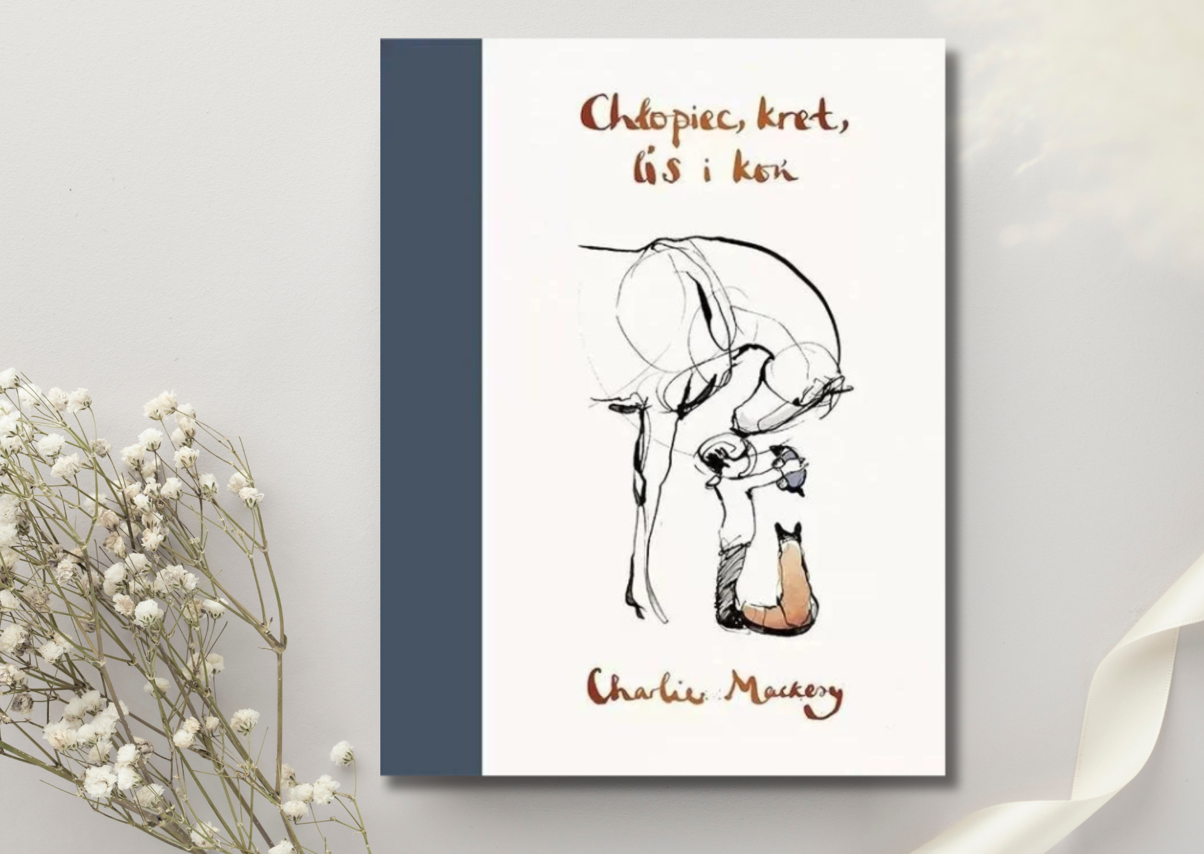 książka „Chłopiec, kret, lis i koń”